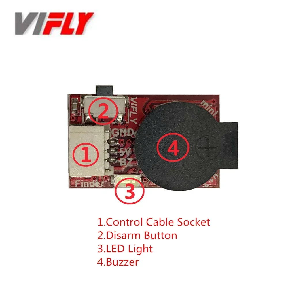 Foxeer Reaper F4 128K 65A Esc - VIFLY Finder Mini Micro FPV ブザー