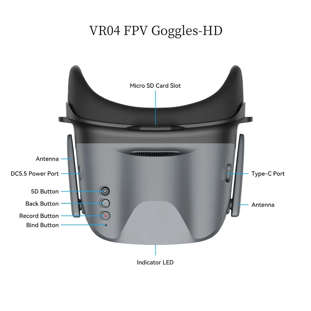 新しい BETAFPV VR04 FPV ゴーグル HD バ - Skyzone Cobra X V2 Fpv Goggles のレビューと価格