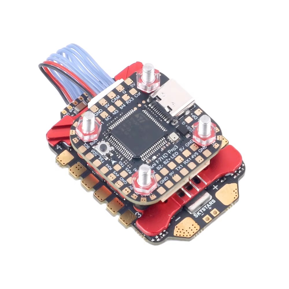 SKystars f722fc & am32 55a 4in - Foxeer Reaper F4 128K 65A Esc のレビューと価格