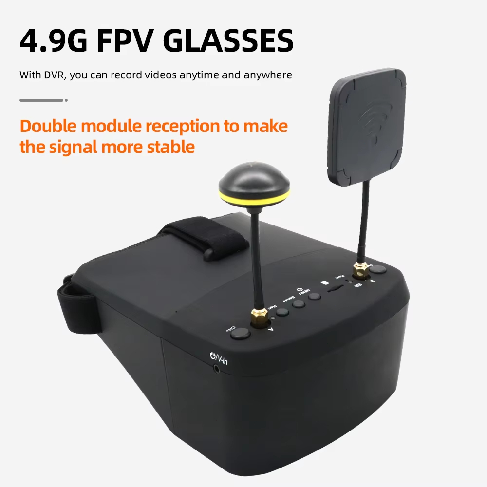 LS800D 5 インチ 800*480 FPV ビデオゴー - Skyzone Cobra X V2 Fpv Goggles のレビューと価格