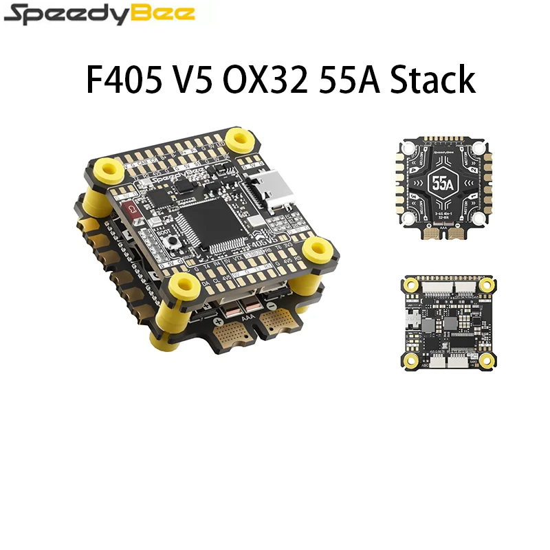 SpeedyBee F405 V5 OX32 55A 30x - Foxeer Reaper F4 128K 65A Esc のレビューと価格